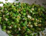 Green Garlic with Tadka recipe step 4 photo