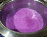 Hình bước làm 1 của món Bánh ít lá cẩm nhân dừa