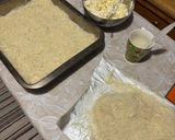 A picture of step 3 of Light Cheese Pie with Kataifi Pastry.