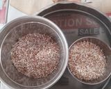 A picture of step 1 of Kuttu Flour Chilla.
