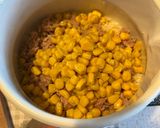 A picture of step 2 of Couscous salad with tuna.