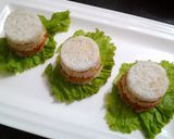 Foto langkah ke 9 dari resep Nasi Uduk Mini Lapis.