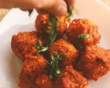 A picture of step 4 of Chickpea balls.
