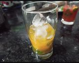 A picture of step 3 of Orange Mojito, Watermelon Mojito and Strawberry Mojito.
