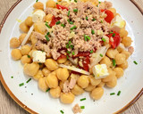 Foto del paso 3 de la receta: Ensalada de garbanzos con vinagreta casera