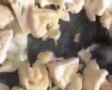 Foto langkah ke 2 dari resep Pasta Creamy Farfalle Kembang Kol cocok untuk diet.