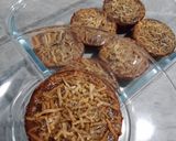 Foto langkah ke 4 dari resep Choco Banana Cheese Cake.
