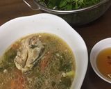 Hình bước làm 2 của món Đầu cá trắm nấu canh chua