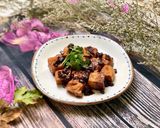 Hình bước làm 3 của món Đậu Hủ Sốt Tương Hột Đen