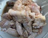 A picture of step 1 of Crispy Garlic Pepper Air Fried Chicken Wings.
