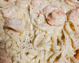 Foto del paso 6 de la receta: Pasta Alfredo con camarones