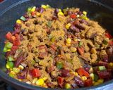 صورة لخطوة 5 من وصفة أرز مكسيكي بالجمبري