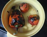 A picture of step 2 of Bell Pepper Chutney.