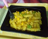 A picture of step 8 of Indian Style Pasta.