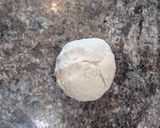 A picture of step 4 of Wolfgang Puck's Famous California Pizza Dough.