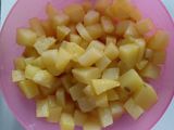 Sambel goreng krecek, kentang, telor