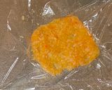 A picture of step 8 of Japanese Kawaii Kabocha Mochi.