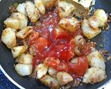 A picture of step 8 of Aloo Dahiwale.