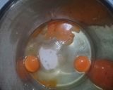 Foto langkah ke 2 dari resep Bolu Kukus Ketan Hitam Keju Lumer.
