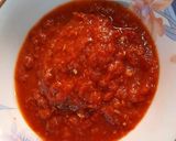 A picture of step 1 of Bhuni Chutney.