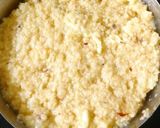 A picture of step 3 of Milk Cake/kalakand (phitkari/alum powder).