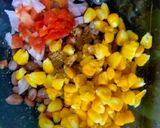 કોર્ન પિનટ ચાટ (Corn Peanut Chaat Recipe In Gujarati) રેસીપી સ્ટેપ1ફોટો