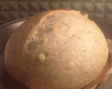 Foto langkah ke 20 dari resep Wijen Italian Herbs Cheese Sourdough Bread (Open Bake Method).
