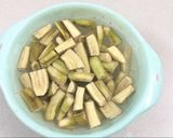 Hình bước làm 2 của món Canh chuối xanh 