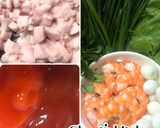 Hình bước làm 1 của món Hủ Tíu Khô Trộn Sốt Đa Năng