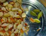 A picture of step 2 of Almonds Vanilla Custard Kulfi.