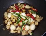 Foto langkah ke 4 dari resep Tahu Telur puyuh bumbu kecap.