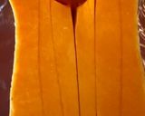 Foto del paso 1 de la receta: Calabaza rellena con muzzarella, espinaca y huevo