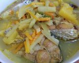 Foto langkah ke 8 dari resep Patin Acar Kuning.