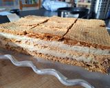 Une image de l'étape 8 de Mille feuille praliné.