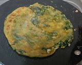 A picture of step 6 of Layered Methi Paratha.