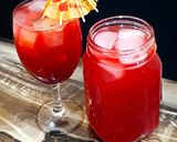 A picture of step 2 of Water melon punch.