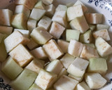 Foto del paso 1 de la receta: Lubina al ajillo con salteado de verduras