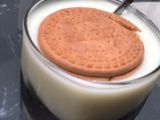 Puding coklat vla vanila roti regar..