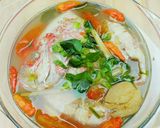 Foto langkah ke 9 dari resep Sop Ikan Kakap Merah.