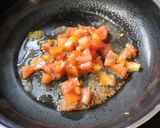A picture of step 2 of Kadhai Aloo.