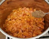 A picture of step 5 of Hungarian Cabbage Stew in “Székely”- in Hungarian Székelykáposzta.