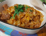 Foto del paso 6 de la receta: Lomo de cerdo con col