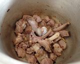 A picture of step 4 of Aloo Goasht.