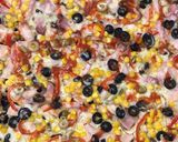 Pas rețetă Pizza cu aluat de pâine 3 fotografie