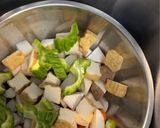 A picture of step 1 of Vietnamese Braised Mixed Veggies & Tofu | Rau Củ Kho Đậu Hủ.