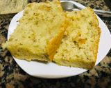 A picture of step 11 of Coconut bread with lemon glaze🤤🤤.