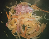Foto del paso 3 de la receta: Spaghettinis con verduras y salsa oriental