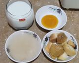 A picture of step 1 of Sagodana shake #ramadankitayari.