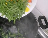 Foto del paso 1 de la receta Judías Verdes y setas salteadas y gratinadas
