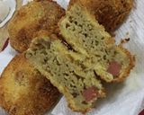 Foto langkah ke 7 dari resep Indomie goreng kepal.